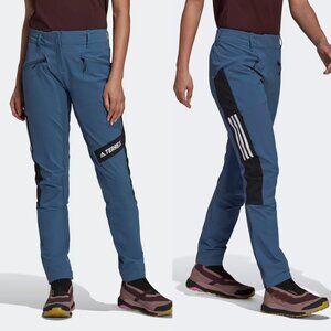NWT New $200 Adidas Terrex Hiking Senderismo Mujer Wonder Steel Pants Size XS